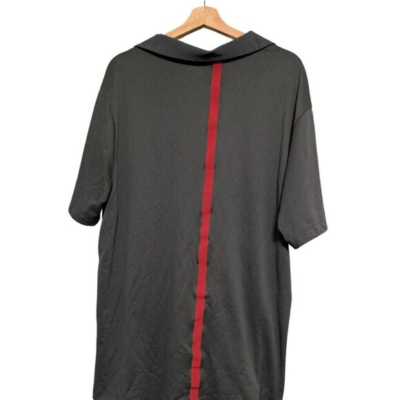 Nike Shirt Men's L Gray Alabama Crimson Tide Polo Dri-Fit NCAA - Picture 2 of 8